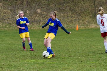 Bild 134 - B-Juniorinnen Tus Tensfeld - TSV Gnutz o.W. : Ergebnis: 1:3